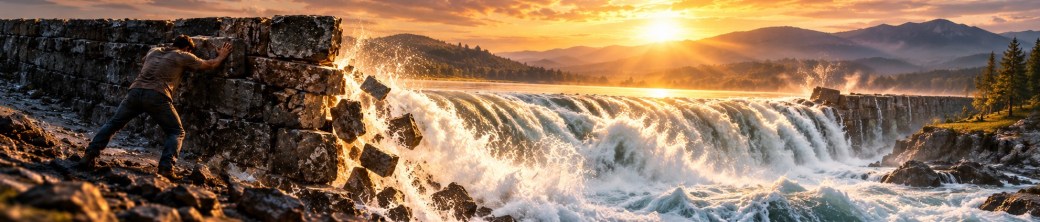 Stop Building Dams Against God’s&nbsp;Goodness
